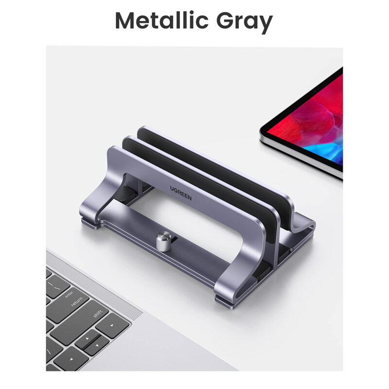 Suport laptop pentru birou, reglabil Ugreen, argintiu, 60643