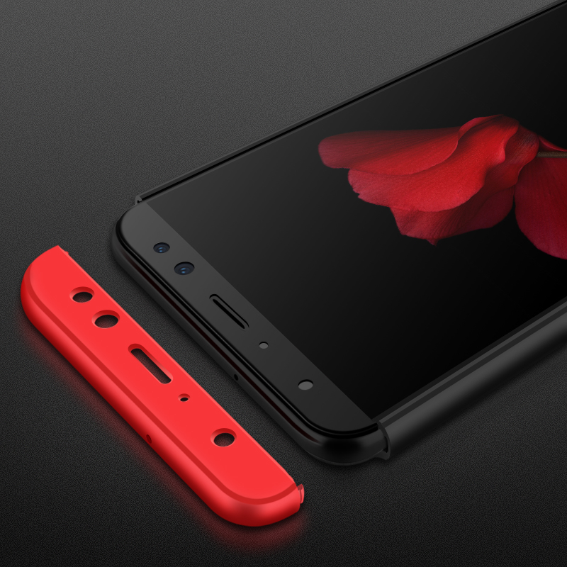 Husa Huawei Mate 10 Lite GKK 360 Full Cover Negru-Rosu