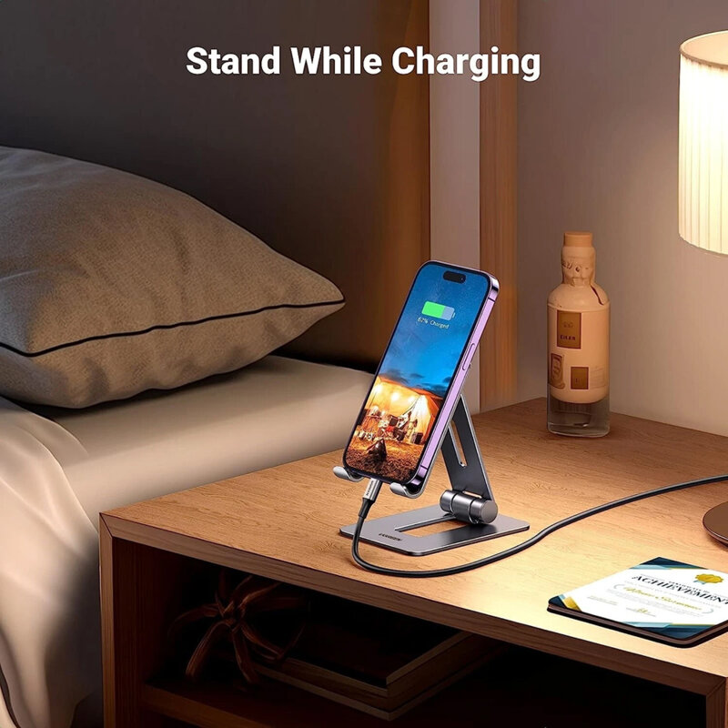 Suport pentru telefon pliabil, ajustabil Ugreen, gri, 15608