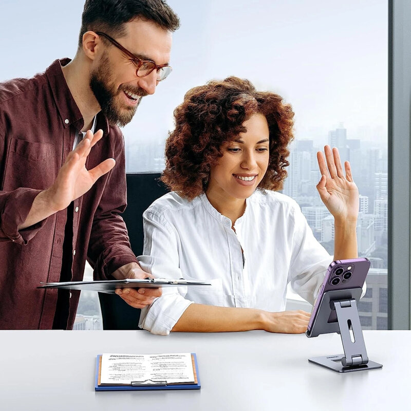 Suport pentru telefon pliabil, ajustabil Ugreen, gri, 15608