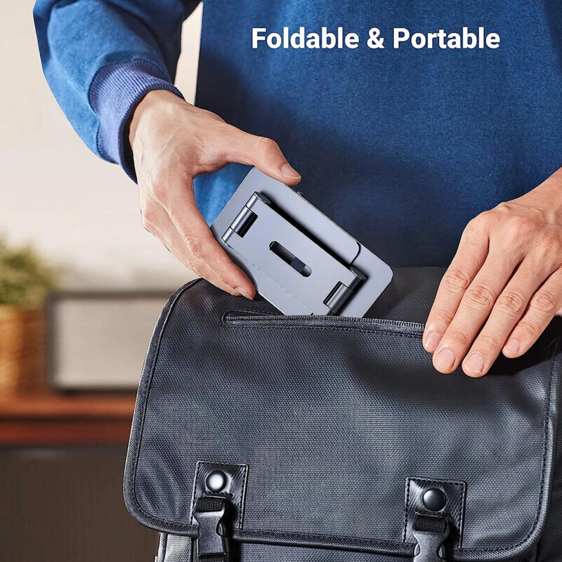 Suport pentru telefon pliabil, ajustabil Ugreen, gri, 15608