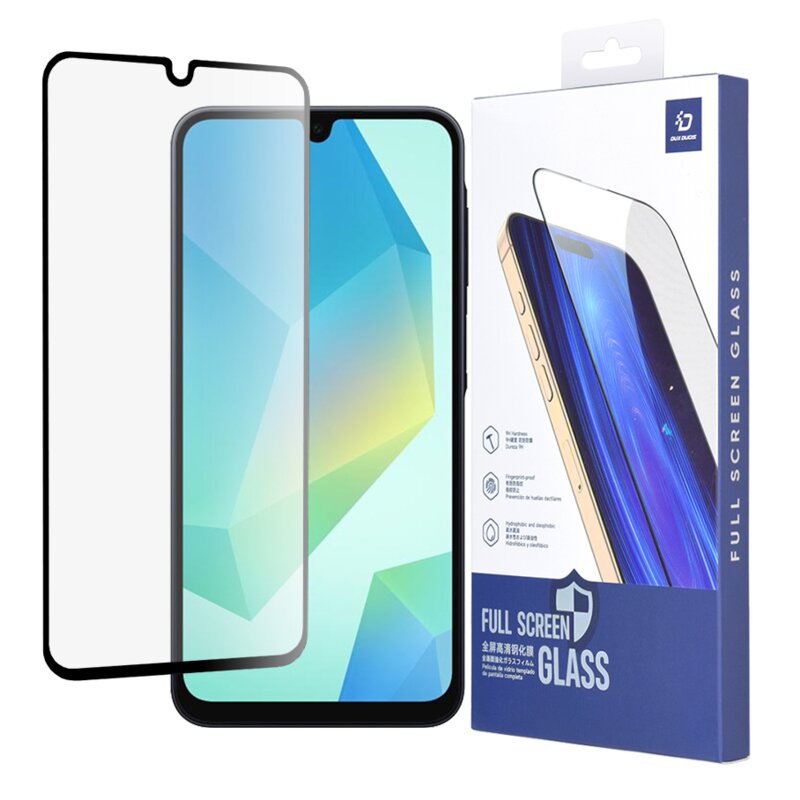 Folie sticla Samsung Galaxy A16 Dux Ducis Tempered Glass, negru