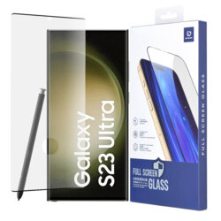 Folie sticla Samsung Galaxy S23 Ultra Dux Ducis Tempered Glass, negru
