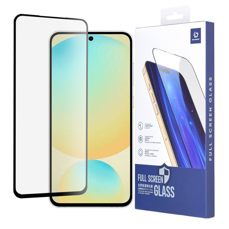 Folie sticla Samsung Galaxy S24 FE Dux Ducis Tempered Glass, negru