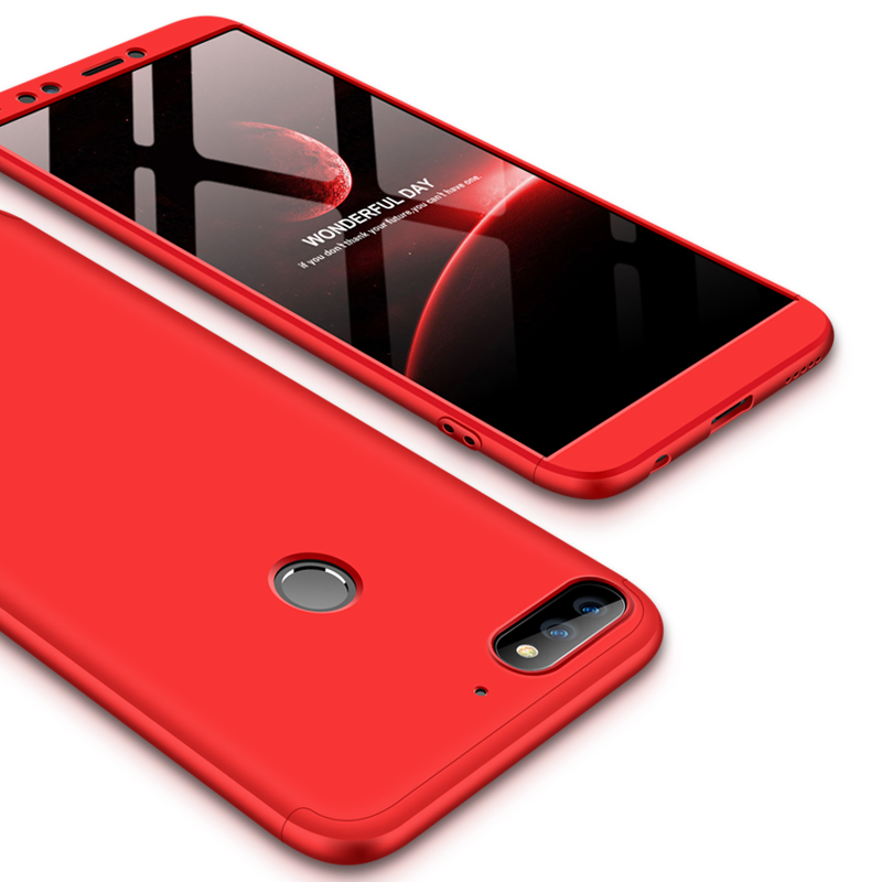 Husa Huawei Y7 Prime 2018 GKK 360 Full Cover Rosu