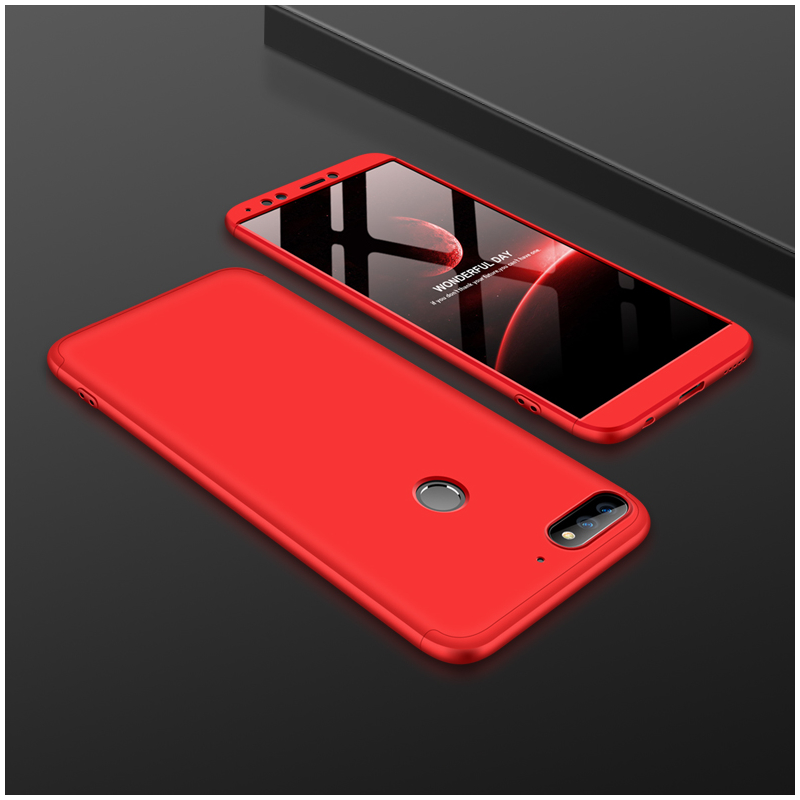 Husa Huawei Y7 Prime 2018 GKK 360 Full Cover Rosu