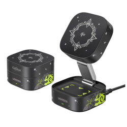 Incarcator wireless MagSafe 2in1 Ugreen ft. Genshin Impact, 15W