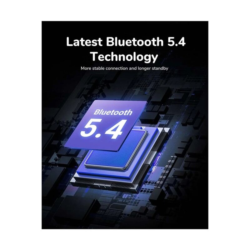 Casti Bluetooth cu smart display, ANC Ugreen, alb, 55137