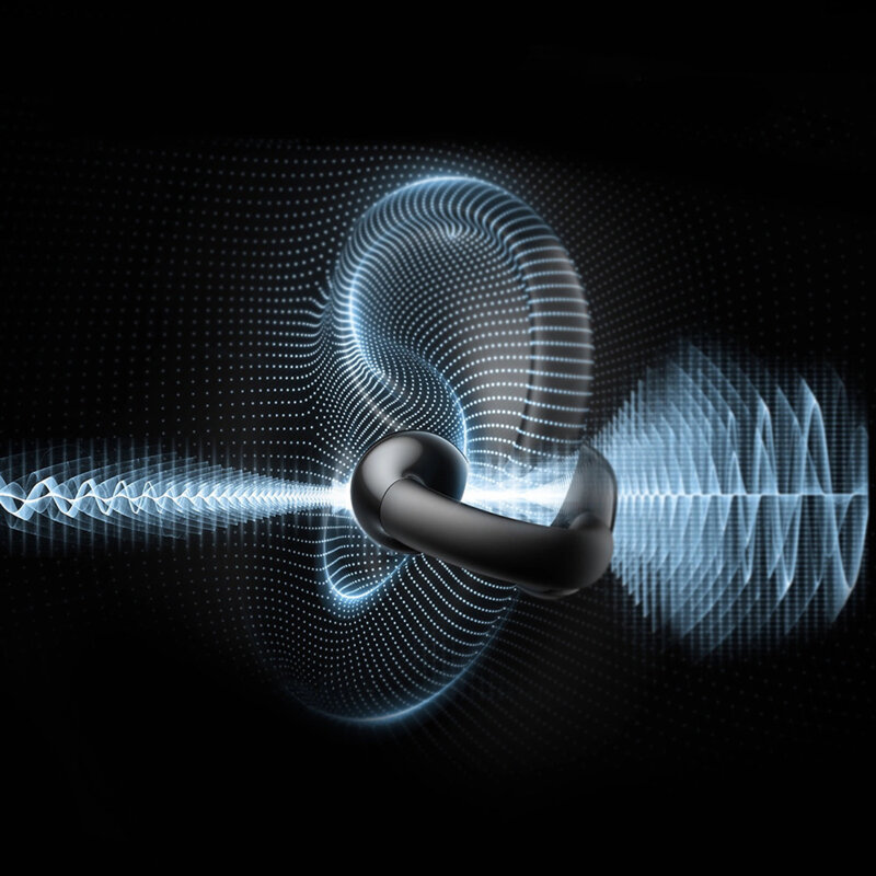 Casti Bluetooth cu microfon Noise Cancelling Ugreen, negru, 45785