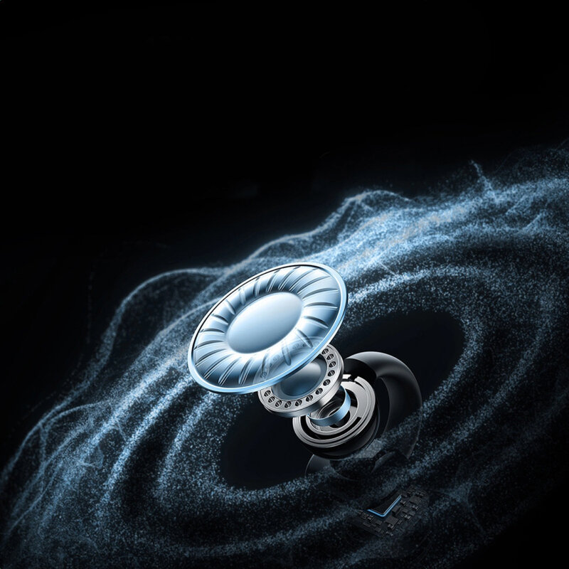 Casti Bluetooth cu microfon Noise Cancelling Ugreen, negru, 45785