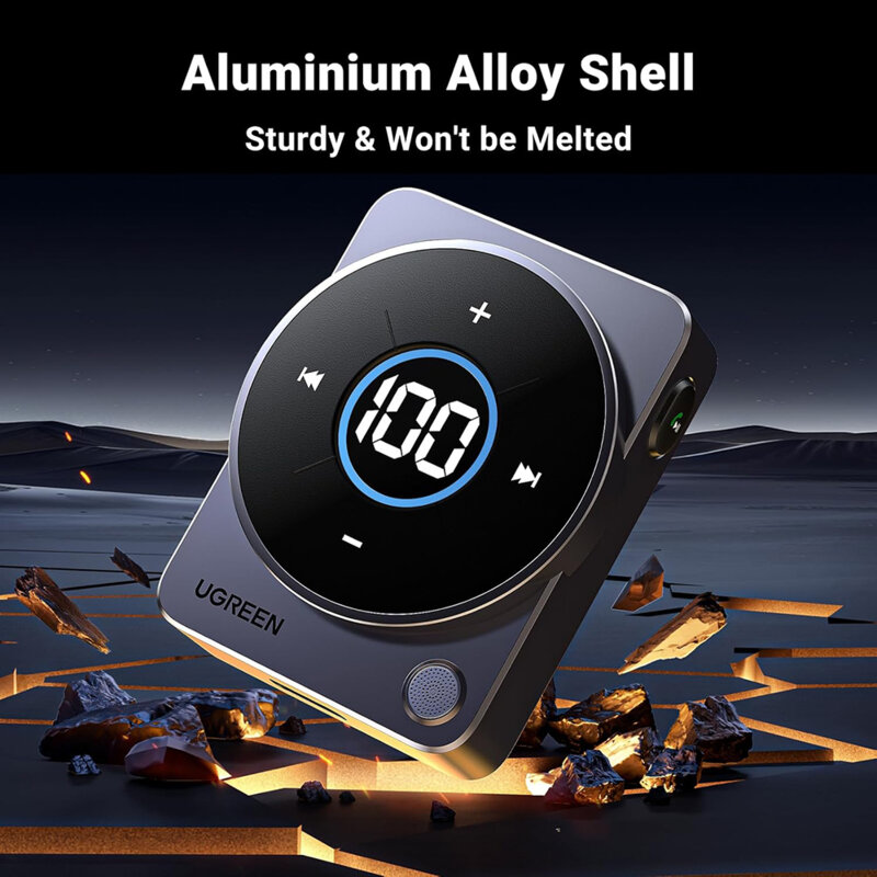 Adaptor audio Jack Bluetooth 5.4 Ugreen, gri, 35003