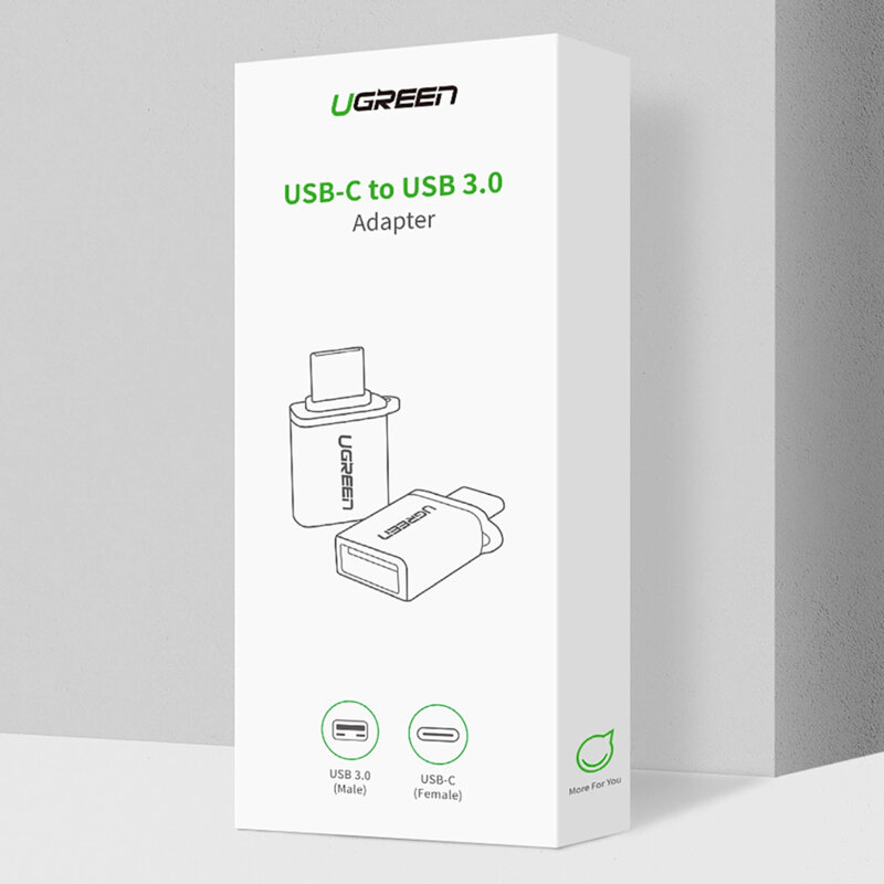 Adaptor OTG tip C la USB Ugreen, 3A, QC3.0, 5Gbps, 50283