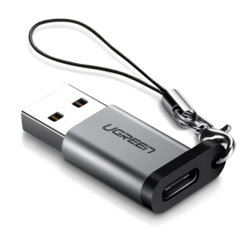 Adaptor OTG USB la tip C Ugreen, 3A, QC3.0, 5Gbps, 50533