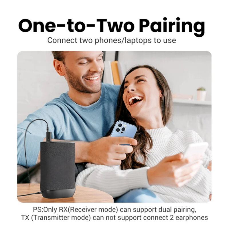 Adaptor audio USB, Jack 3.5mm, BT5.1 cu cablu Ugreen, negru, 60300