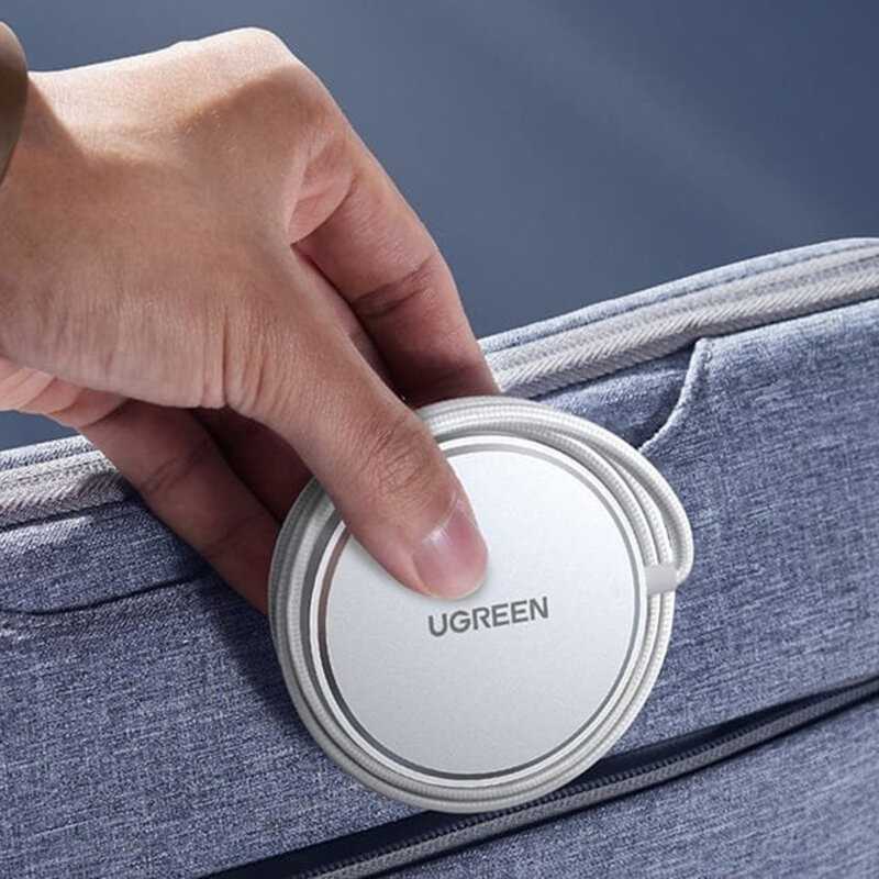 Incarcator wireless magnetic Qi2 Ugreen, 15W, alb, 35565