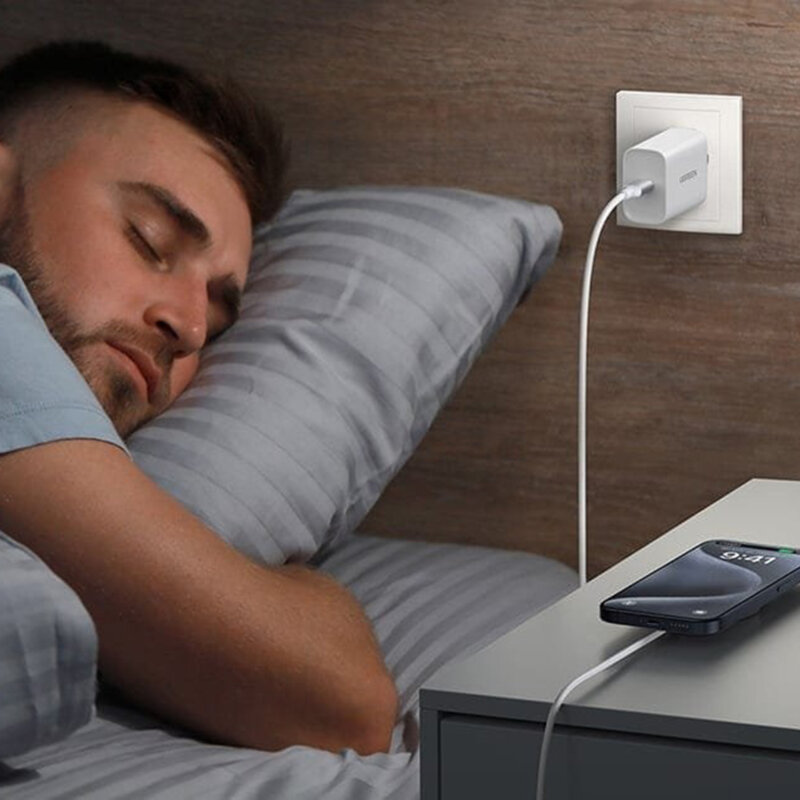 Incarcator wireless magnetic Qi2 Ugreen, 15W, alb, 35565