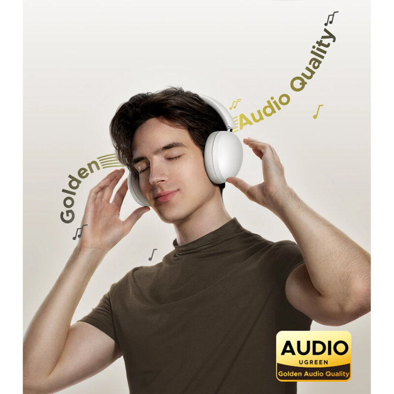 Casti wireless Bluetooth V5.4 Noise Reduction Ugreen, negru, 45018