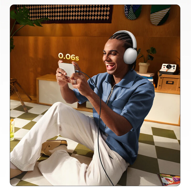 Casti wireless Bluetooth V5.4 Noise Reduction Ugreen, negru, 45018