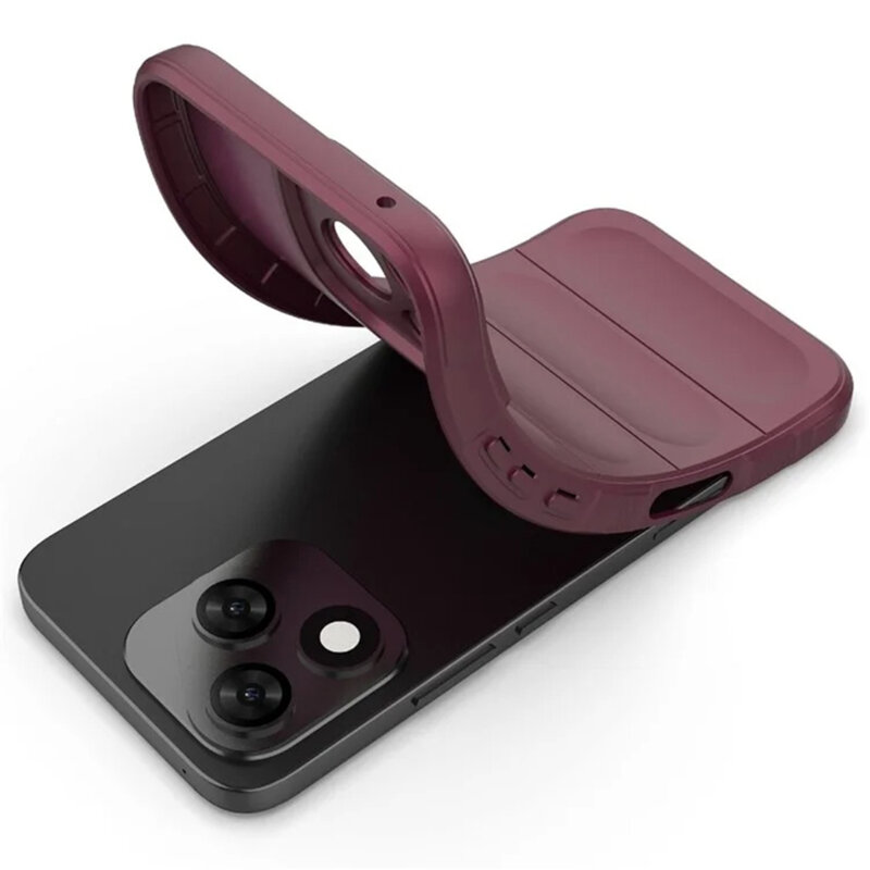 Husa Honor 400 Lite Techsuit Magic Shield, bordo