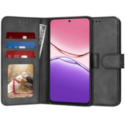 Husa 360 Oppo A5 Pro 5G Techsuit Diary Book, negru