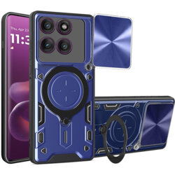 Husa Motorola Edge 60 Pro Techsuit CamGuard Pro, albastru