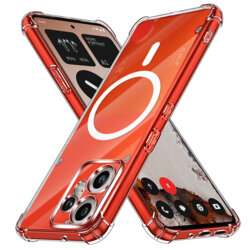 Husa Nothing CMF Phone 2 Pro Techsuit Shockproof Clear Silicone MagSafe, transparenta