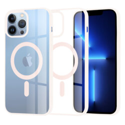 Husa iPhone 13 Pro Max Techsuit MagSafe Pro, roz