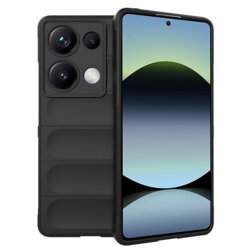 Husa Xiaomi Redmi Note 14S Techsuit Magic Shield, negru