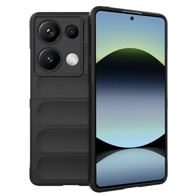 Husa Xiaomi Redmi Note 14S Techsuit Magic Shield, negru