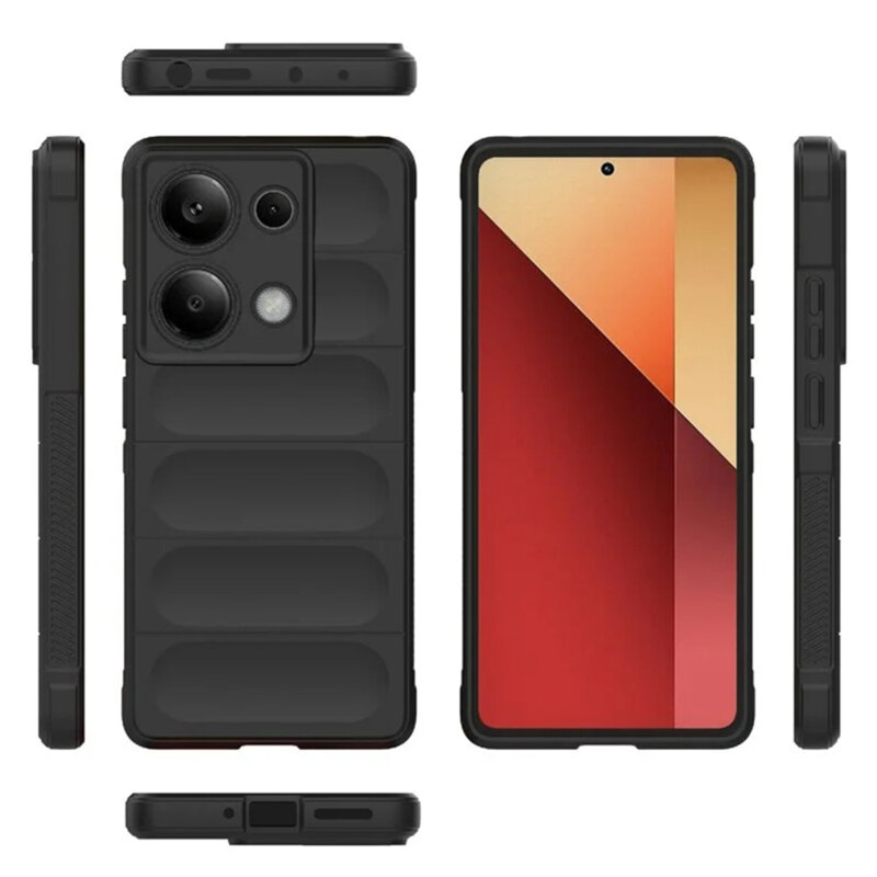 Husa Xiaomi Redmi Note 14S Techsuit Magic Shield, negru