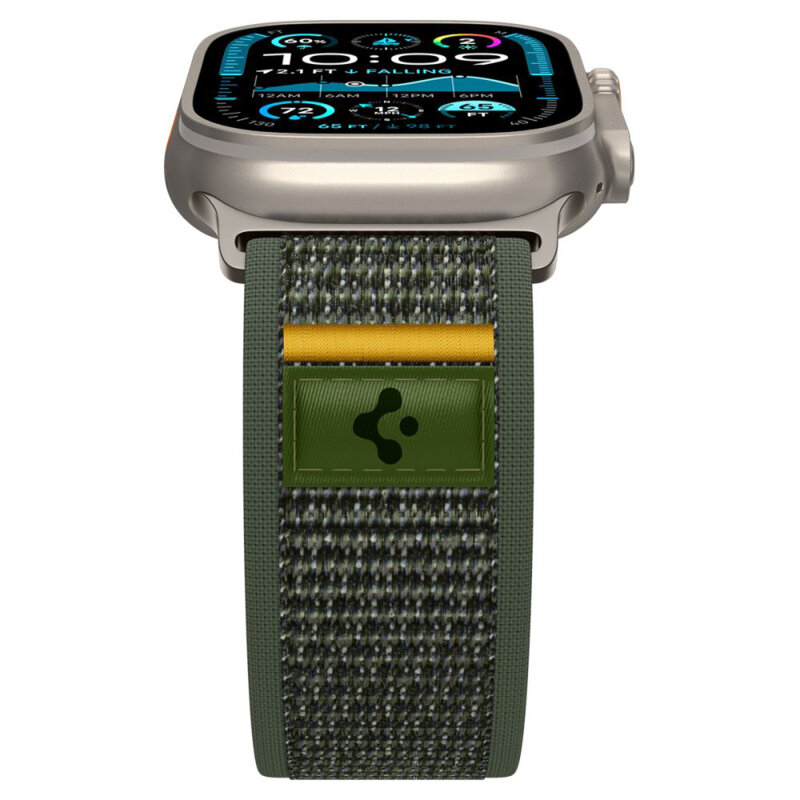 Curea Apple Watch 6 44mm Spigen Athlex Air, verde