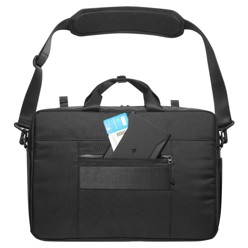 Geanta pentru laptop business cu maner Spigen, KD300, negru