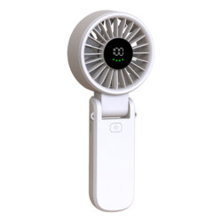 Ventilator de mana portabil premium Type-C Techsuit A10, alb