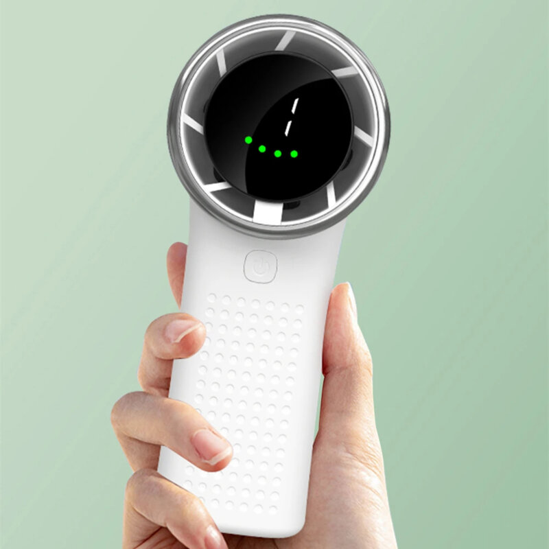 Ventilator de mana portabil premium Type-C Techsuit A8, roz