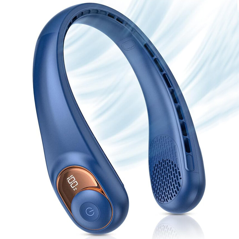 Ventilator portabil pentru gat, USB-C, 5200mAh Techsuit S9