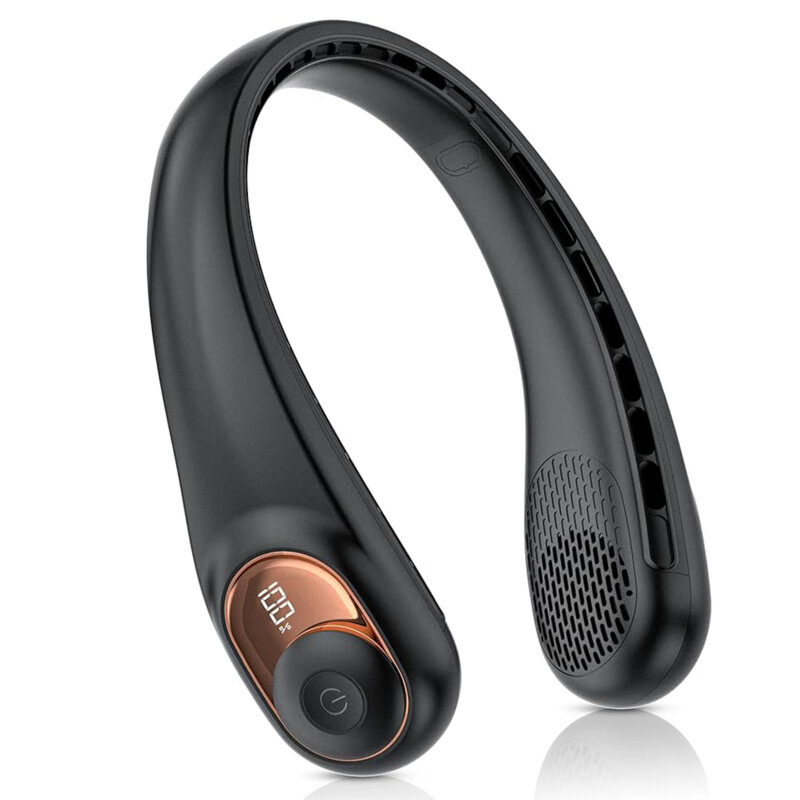 Ventilator portabil pentru gat, USB-C, 5200mAh Techsuit S9