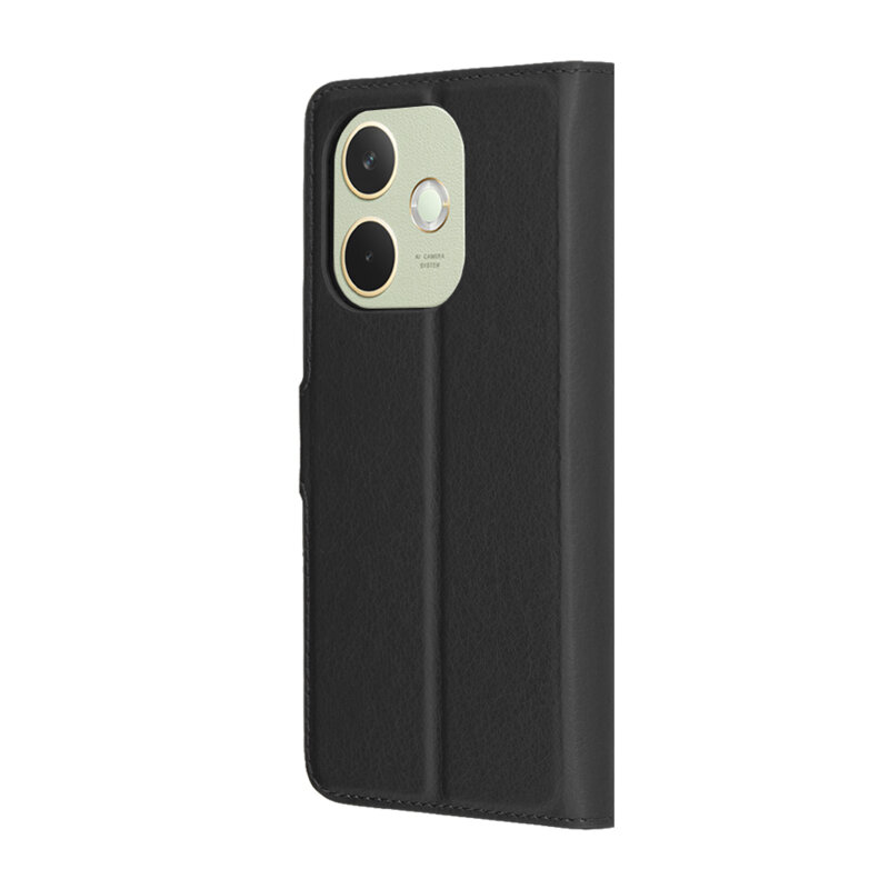 Husa Oppo A5 Pro 4G Techsuit Leather Folio, negru
