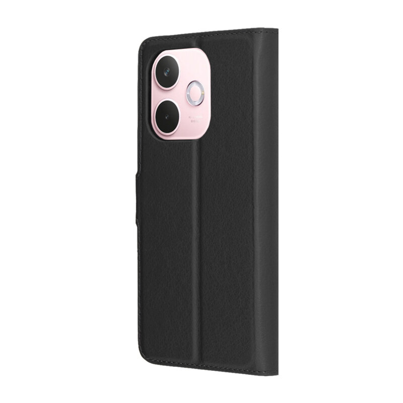 Husa Oppo A5 Pro 5G Techsuit Leather Folio, negru
