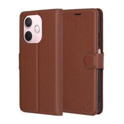 Husa Oppo A5 Pro 5G Techsuit Leather Folio, maro
