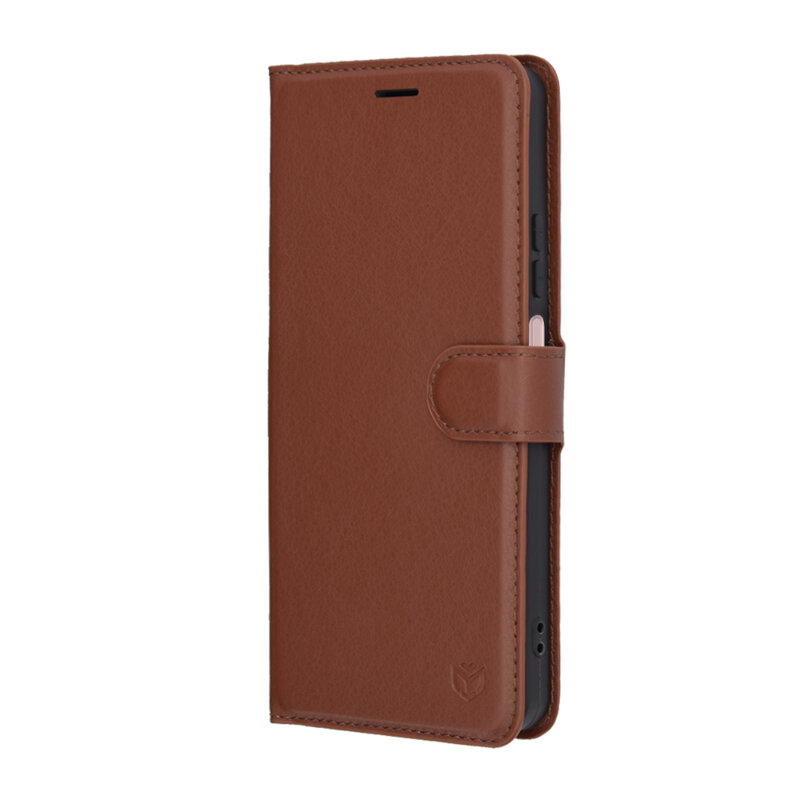 Husa Oppo A5 Pro 5G Techsuit Leather Folio, maro