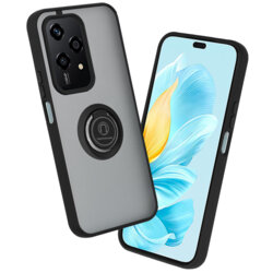 Husa Honor 200 Lite Techsuit Glinth cu inel suport stand magnetic, negru