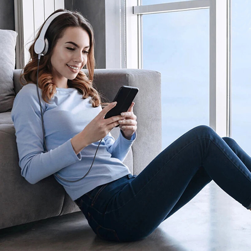 Cablu audio premium, adaptor USB-C Techsuit SoundShell AC9, 1.5m