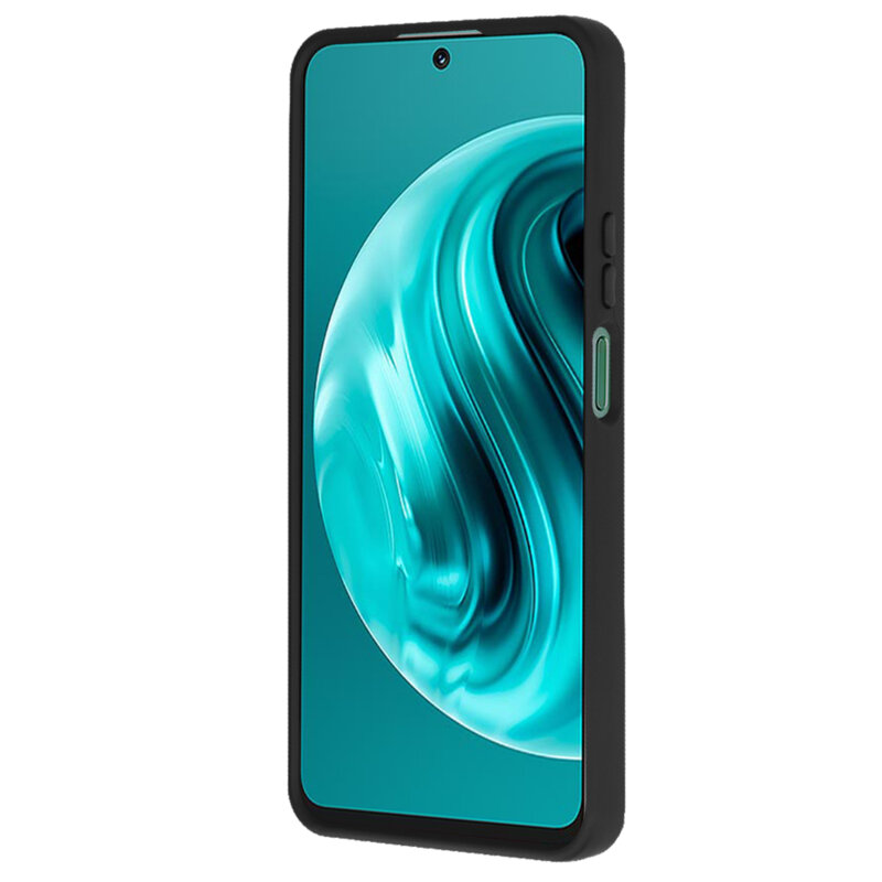 Husa Huawei nova 12i Techsuit Glinth cu inel suport stand magnetic, negru