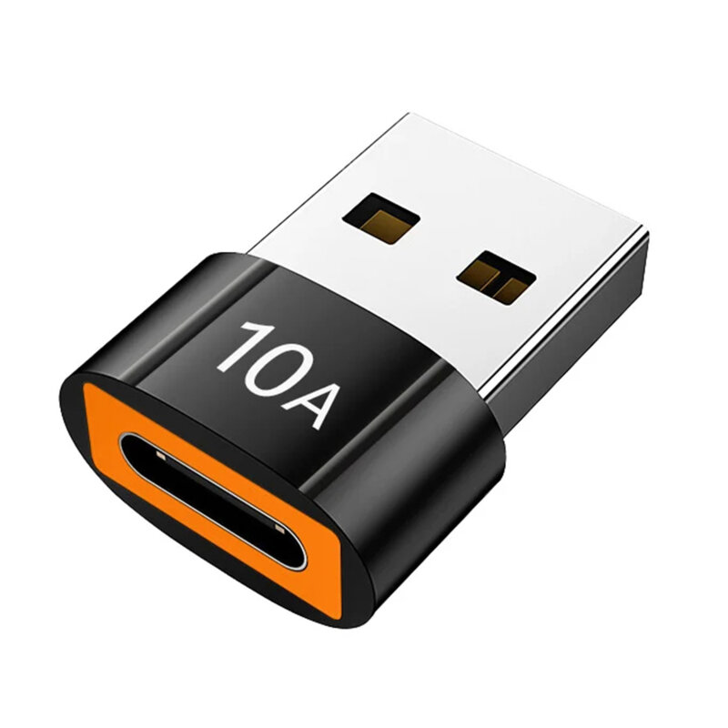 Adaptor OTG premium Type-C la USB3.0, 10A Techsuit A7, negru