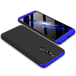 Husa Huawei Mate 10 Lite GKK 360 Full Cover Negru-Albastru