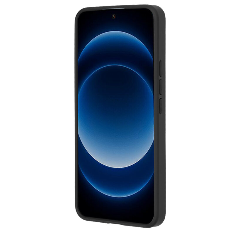 Husa Xiaomi 14 Ultra Techsuit Glinth cu inel suport stand magnetic, negru