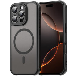 Husa iPhone 11 Techsuit HaloFrost II MagSafe, negru