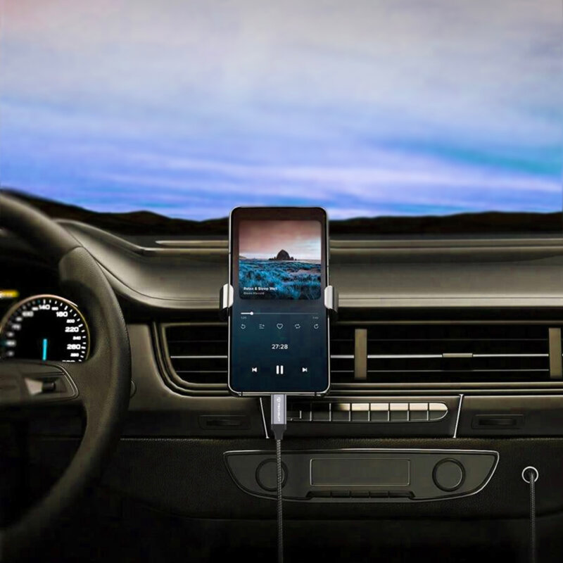 Cablu audio premium, adaptor Type-C Techsuit FuseXound AC11, 0.5m