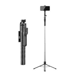 Selfie stick Bluetooth cu trepied stabil Techsuit K28P, 183cm