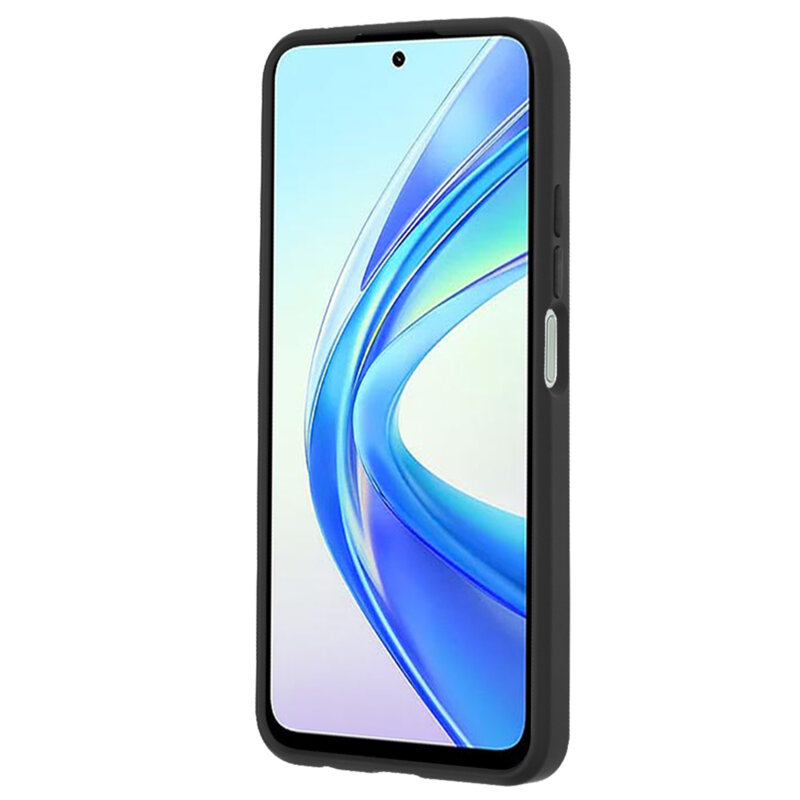 Husa Honor X7b Techsuit Glinth cu inel suport stand magnetic, negru